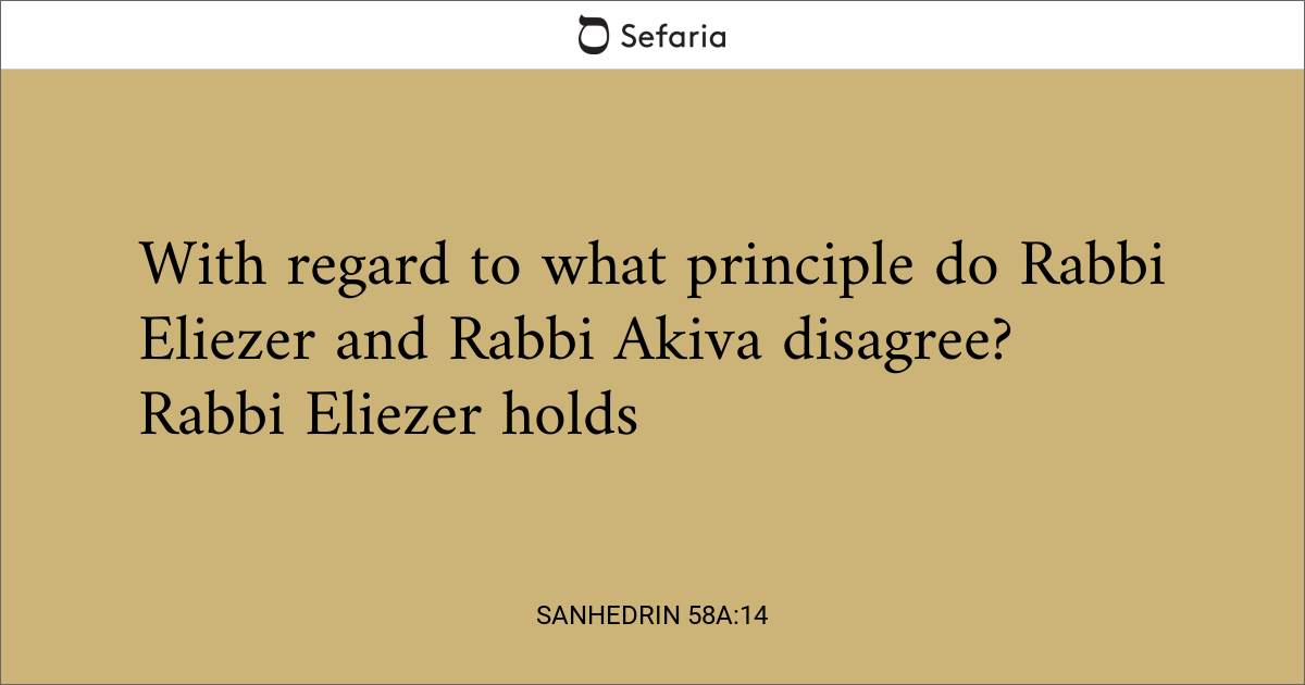 Sanhedrin 58a:14