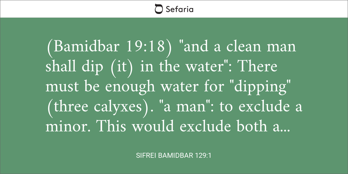 Sifrei Bamidbar 129:1