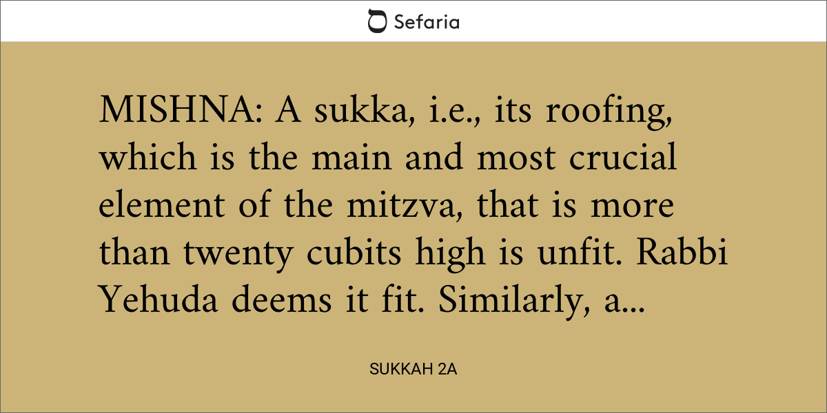 Sukkah 2a