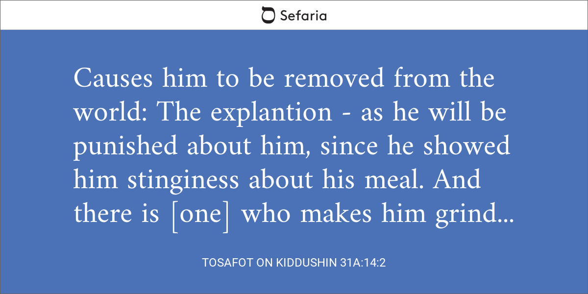 Tosafot on Kiddushin 31a:14:2 with Mishnah